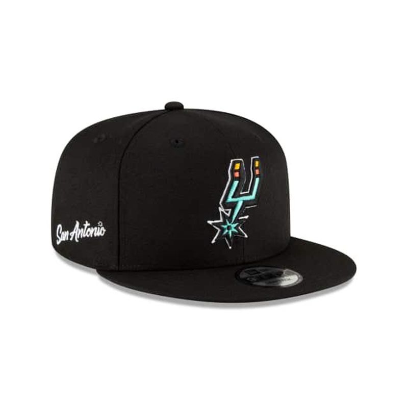 NBA San Antonio Spurs City Edition Alt 59Fifty Fitted (FFH7826) - Black New Era Caps